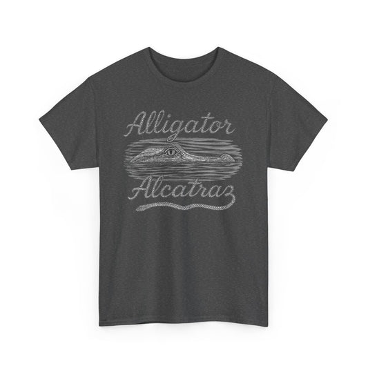 Alligator Alcatraz T-Shirt – Swamp Gator Eye Sketch Design