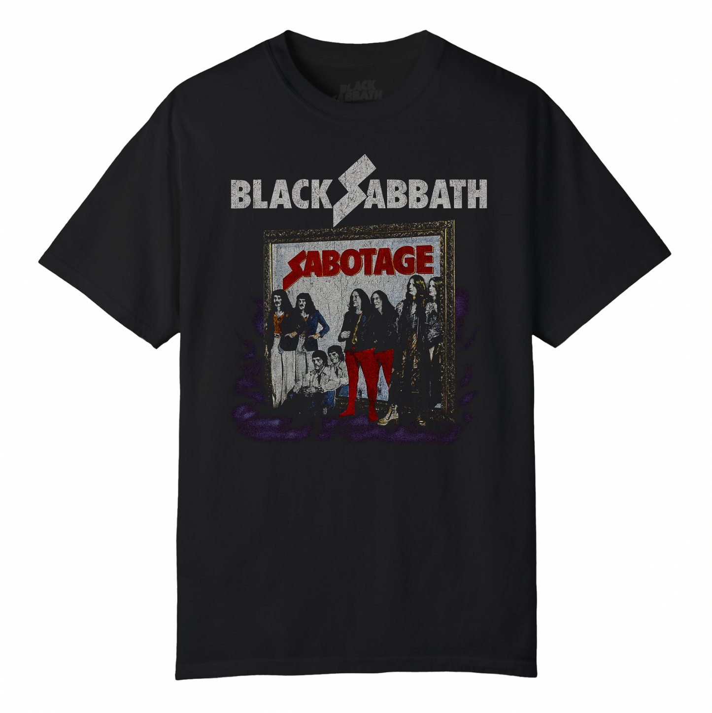 Black Sabbath Sabotage Ozzy Osbourne Rock and Roll Album Style T-shirt S-5XL