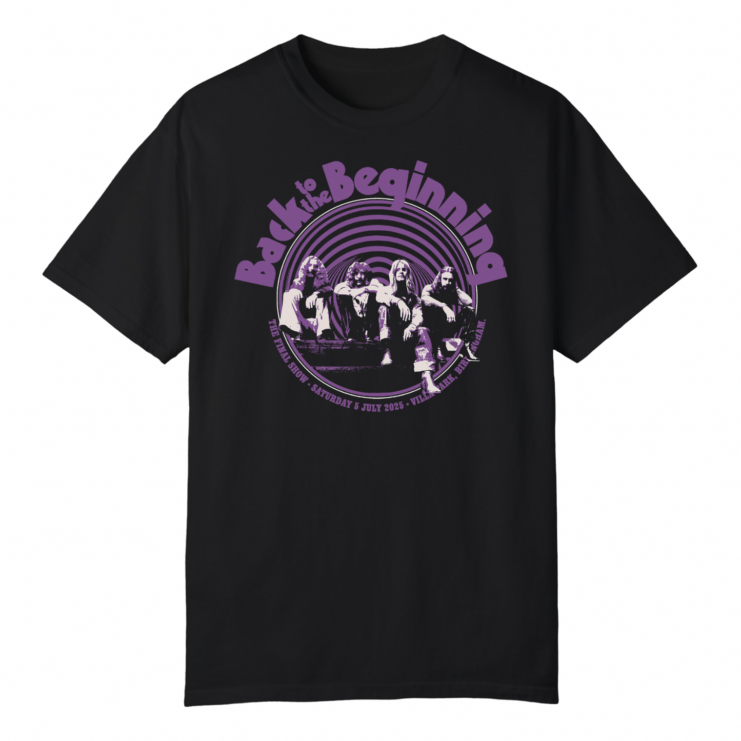 Black Sabbath Back To The Beginning In Birmingham On July 5 2025 T-Shirt SALE!!