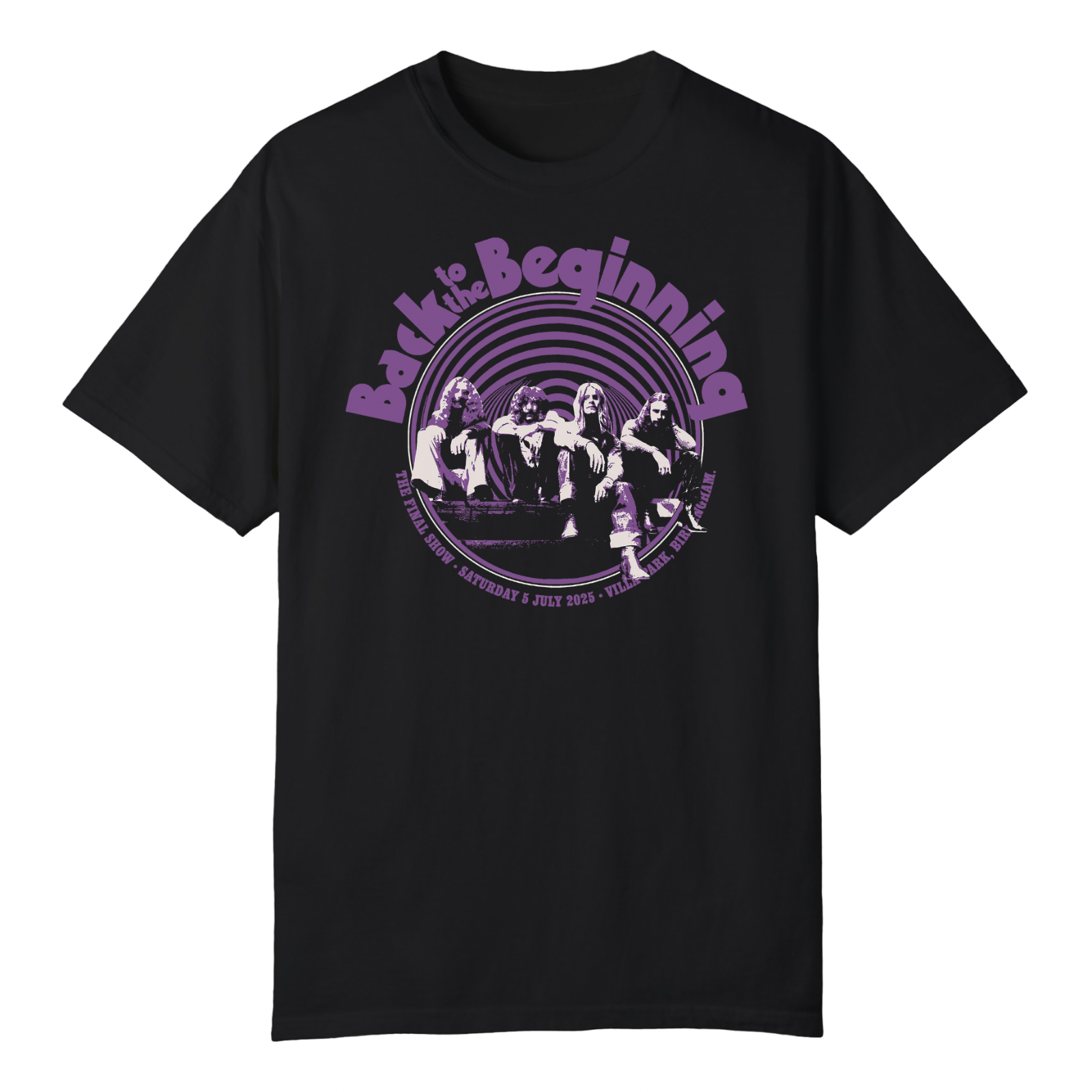 Black Sabbath Back To The Beginning In Birmingham On July 5 2025 T-Shirt SALE!!