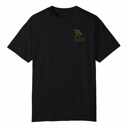 Alligator Alcatraz Camo Tactical T-Shirt – Military Style Camouflage Graphic Tee