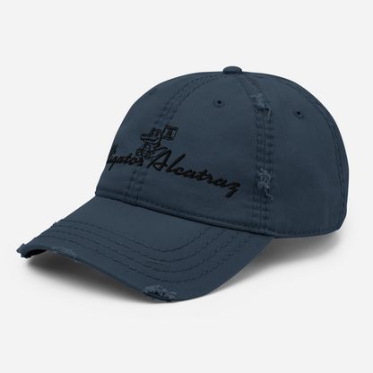 Alligator Alcatraz Distressed Dad Hat – Vintage Style, Streetwear Vibes, Adjusta