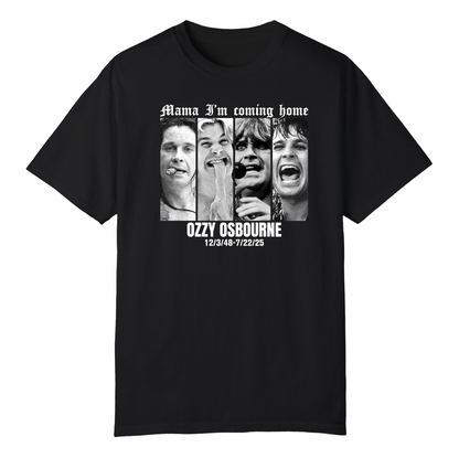 Ozzy Osbourne “Mama I’m Coming Home” Tribute T-Shirt – Vintage Rock Memorial Tee