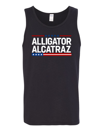 🧨 Alligator Alcatraz – EST. 2025 🧨  Patriotism Meets Swamp Justice.
