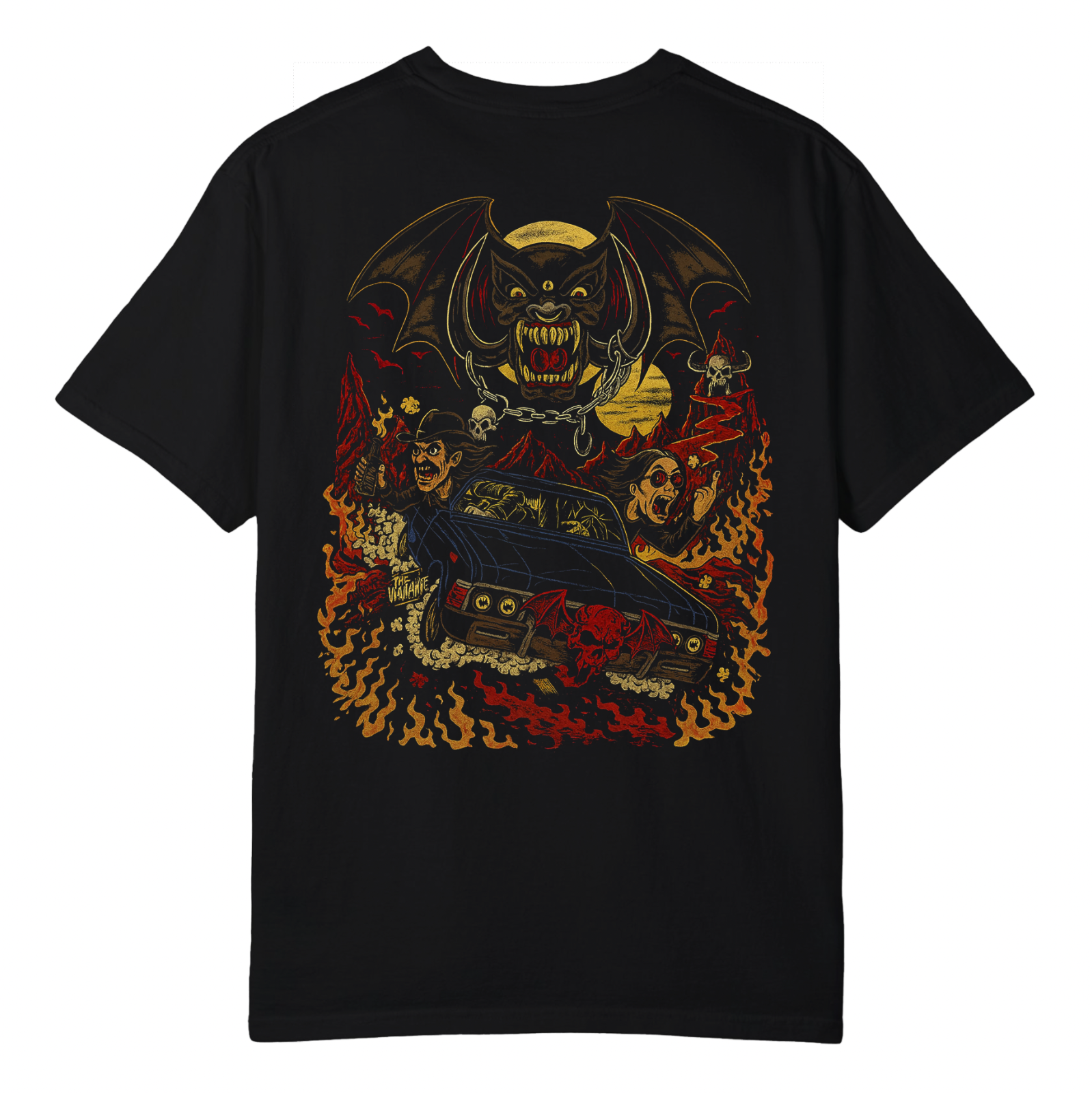 Hellraisers United Ozzy & Lemmy “Ride Through Hell” T-Shirt – Motörhead x Ozzy T