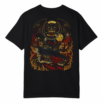 Hellraisers United Ozzy & Lemmy “Ride Through Hell” T-Shirt – Motörhead x Ozzy T