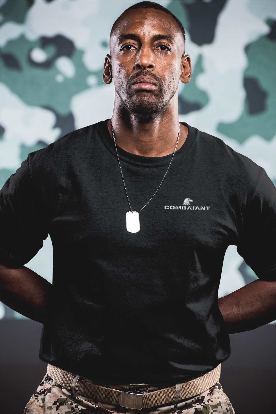 Combatant® “Born to Kill” USA Eagle T-Shirt – Military Graphic Tee